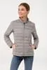 Куртка женская Wilson Women, серая с логотипом