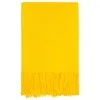 Шарф Flette, желтый с логотипом