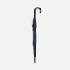 Зонт-трость Standard, темно-синий с логотипом