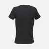 Футболка женская Sara, черная с логотипом