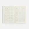 Ежедневник Merida, датированный, синий с логотипом