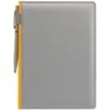 Ежедневник Spain Shall на заказ, недатированный, серый с желтым