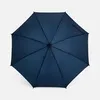 Зонт-трость Standard, темно-синий с логотипом