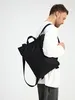 Рюкзак холщовый Discovery Bag, черный с логотипом
