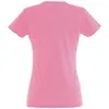 Футболка женская Imperial Women 190, розовая с логотипом
