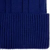 Шапка Knit Beat, темно-синяя с логотипом