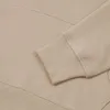 Толстовка с капюшоном унисекс Hoodie, бежевая с логотипом