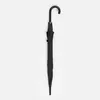 Зонт-трость Promo, черный с логотипом