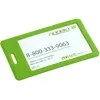 Чехол для пропуска Devon, зеленый с логотипом
