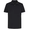 Рубашка поло унисекс Pacific, черная с логотипом