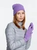 Шапка Urban Flow, фиолетовая с логотипом