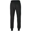 Джоггеры Jumbo, черный меланж с логотипом