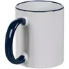 Кружка Rimo для сублимационной печати, темно-синяя с логотипом
