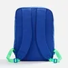 Рюкзак B2, синий с зелеными стропами с логотипом