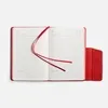 Ежедневник Leadmark, недатированный, красный с логотипом