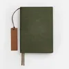 Ежедневник Avila, недатированный, зеленый с логотипом