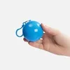 Дождевик в круглом футляре Nimbus, красный с логотипом