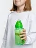 Детская бутылка для воды Nimble, зеленая с логотипом