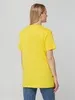 Футболка унисекс T-bolka 140, желтая с логотипом
