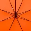 Зонт-трость Standard, оранжевый неон с логотипом