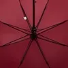 Зонт-трость Standard, бордовый с логотипом