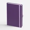 Ежедневник Favor, недатированный, фиолетовый с логотипом