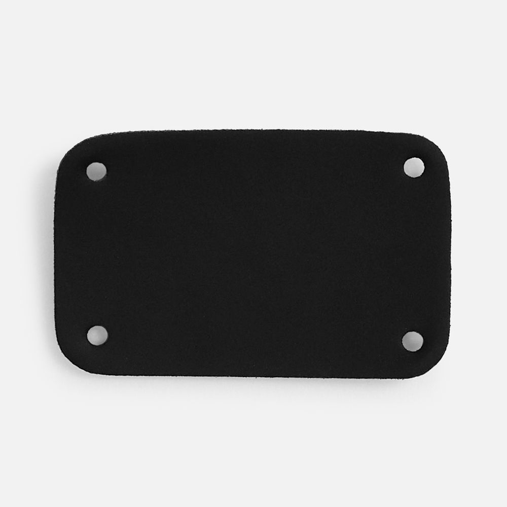 Лейбл Etha Soft Touch, S, черный с логотипом