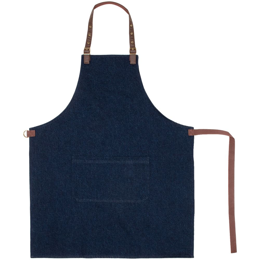 Фартук Denim Team, синий джинс с логотипом