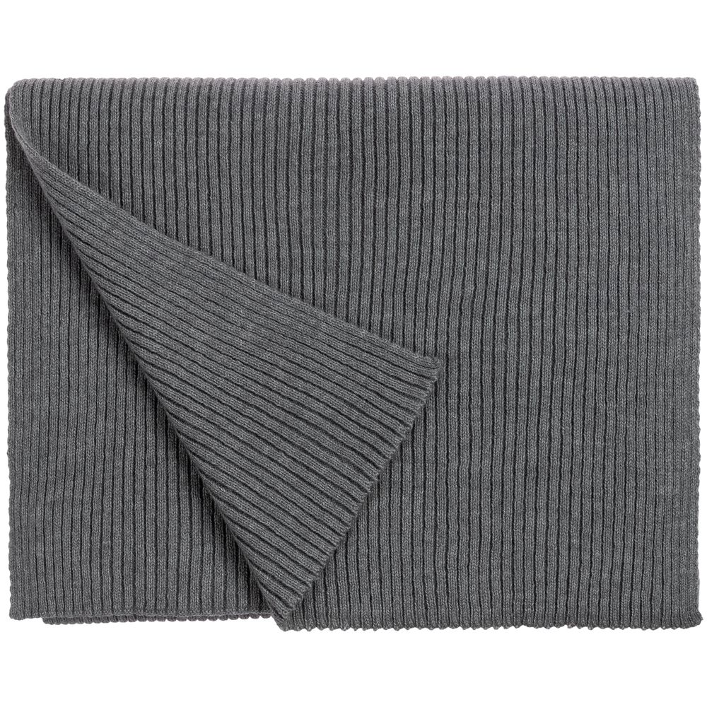 Шарф Alpine, серый с логотипом