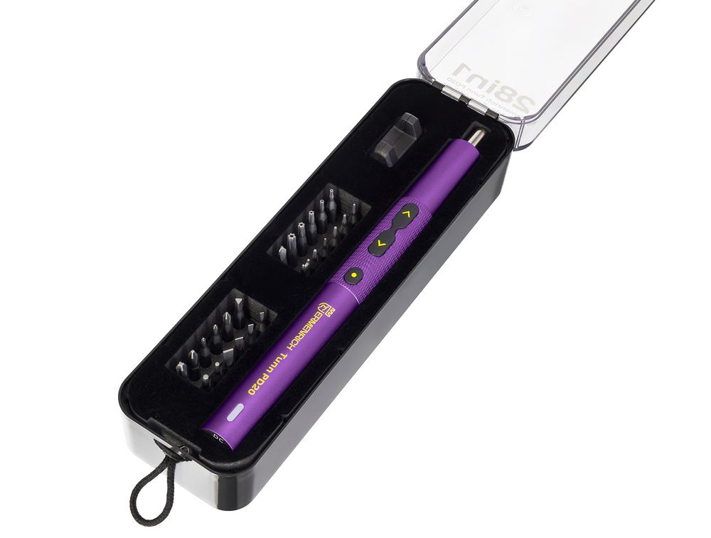 Электрическая отвертка для точных работ Tunn PD20 с логотипом