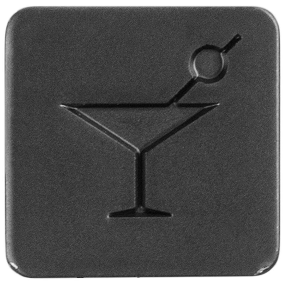 Шильдик на резинку Band, коктейль с логотипом