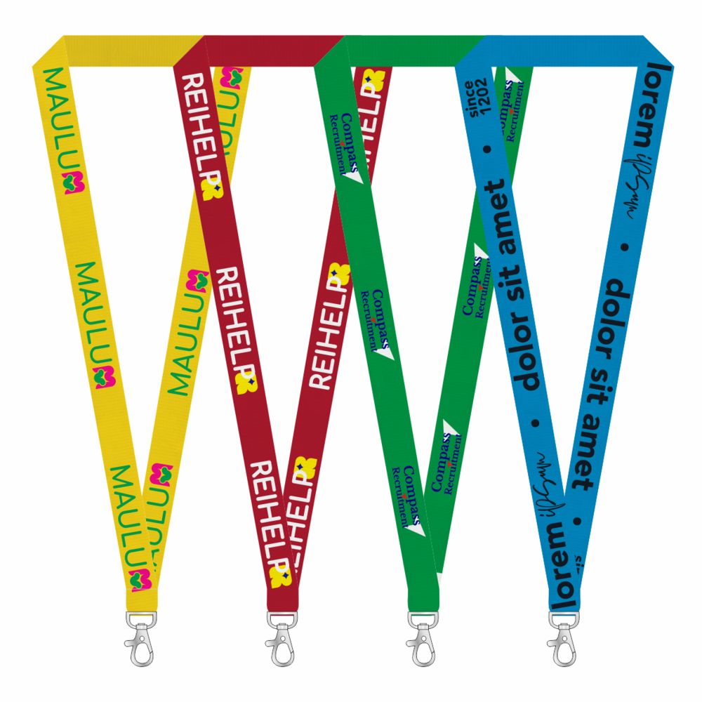 Лента для бейджа с печатью TermoPrint на заказ с логотипом