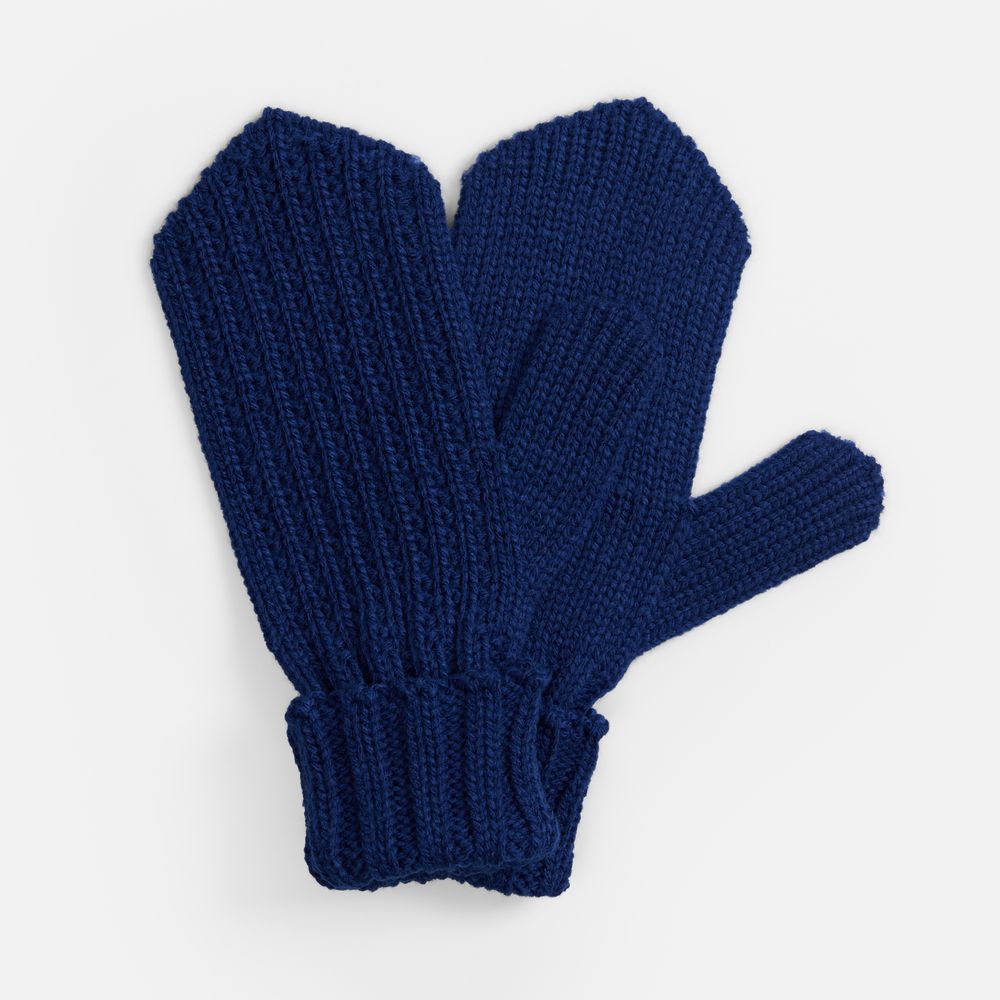 Варежки Nordkyn, темно-синие (кобальт) с логотипом