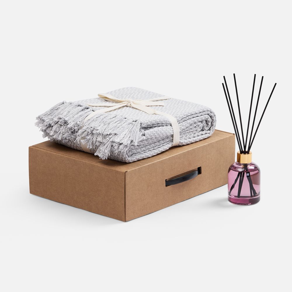 Набор Heimstad, светло-серый с логотипом