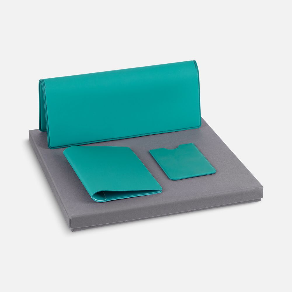 Набор Dorset Simple, бирюзовый с логотипом