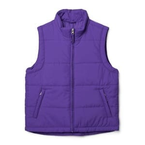 Жилет детский Kama Kids, фиолетовый с логотипом