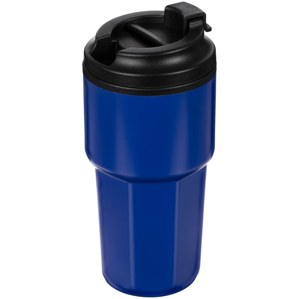 Термостакан Presa, синий с логотипом