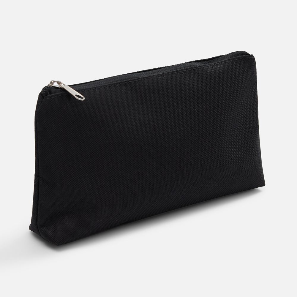 Косметичка Looksi, черная с логотипом