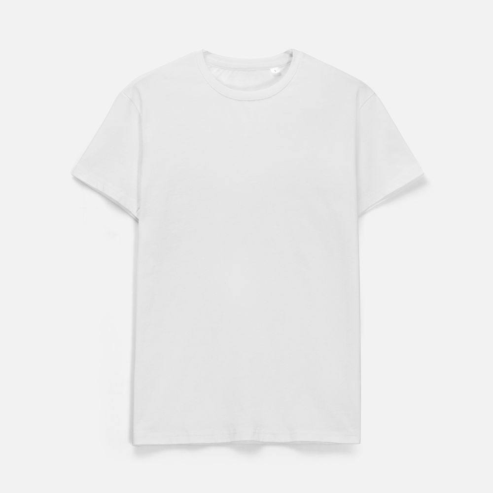 Футболка унисекс T-Bolka 200, белая с логотипом