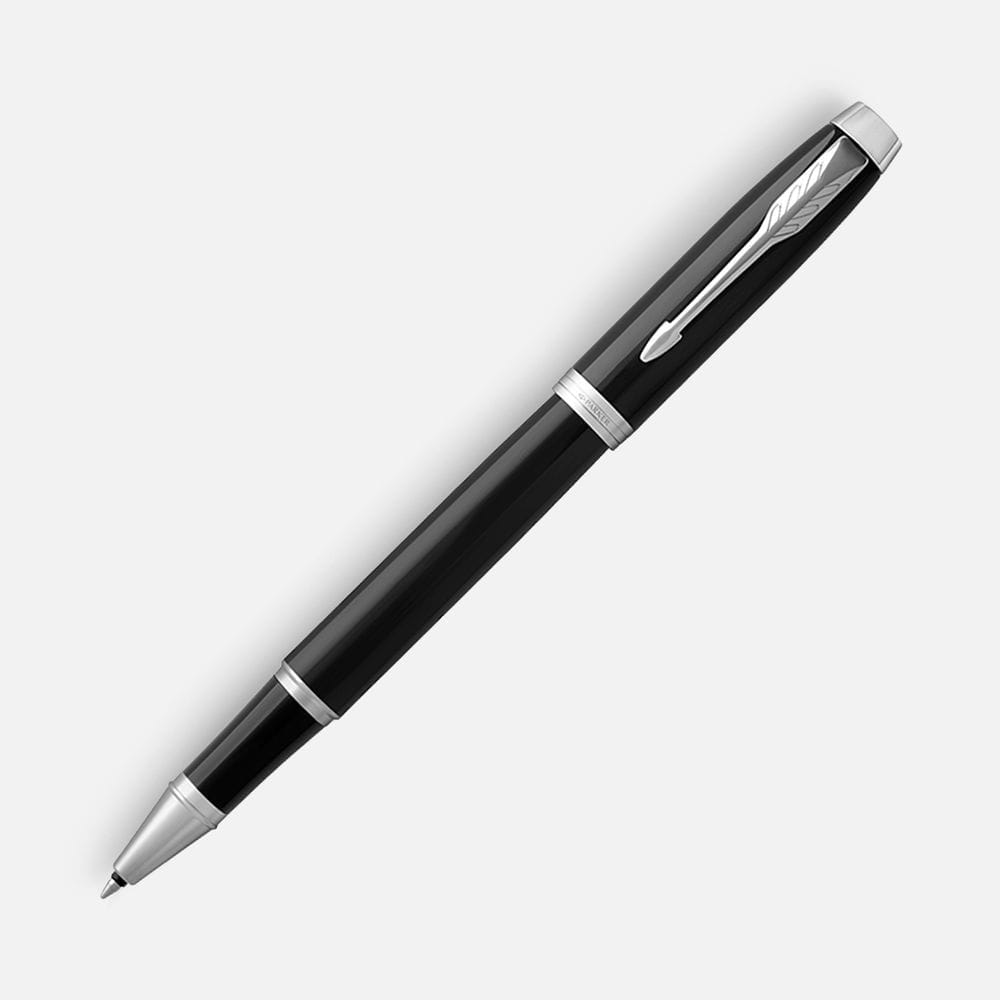 Роллер Parker IM Black CT, черная с логотипом