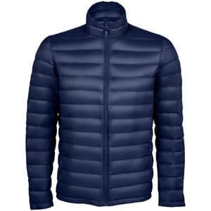 Куртка мужская Wilson Men, темно-синяя с логотипом