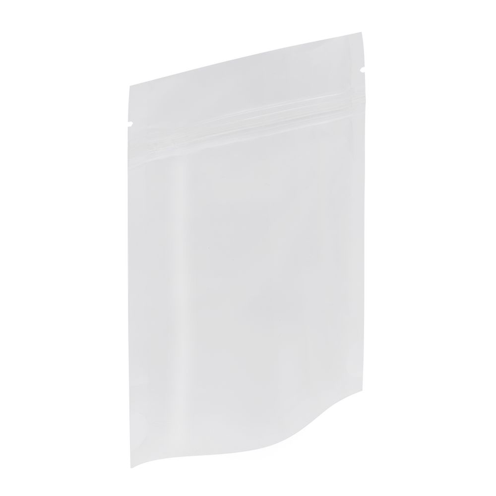 Пакет с замком Zippa XS, полупрозрачный матовый с логотипом