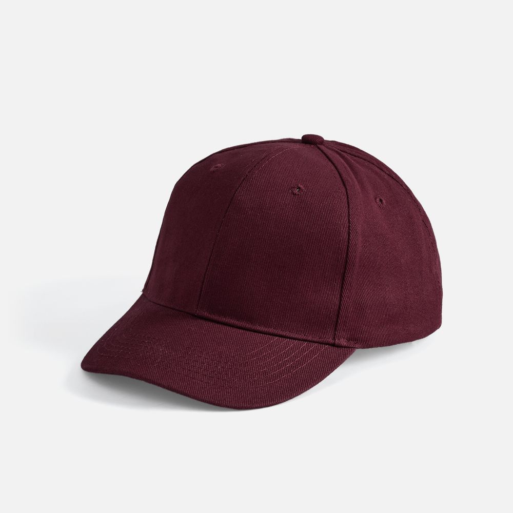 Бейсболка Buffalo, бордовая с логотипом