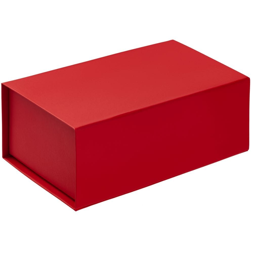 Коробка LumiBox, красная с логотипом