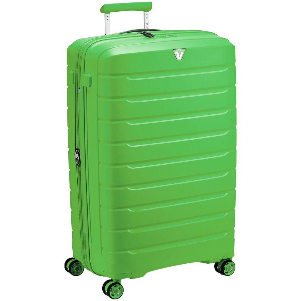 Чемодан Butterfly L, зеленый с логотипом