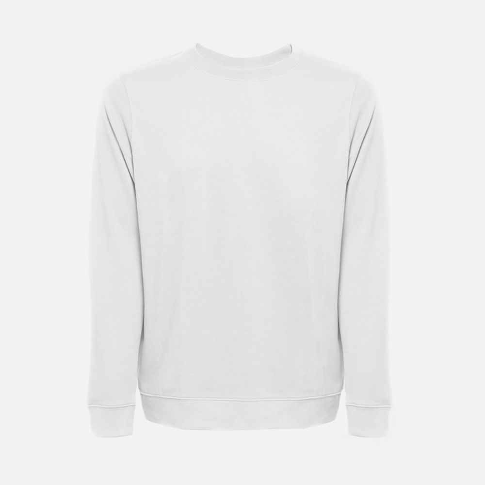 Свитшот унисекс Colombo, белый с логотипом