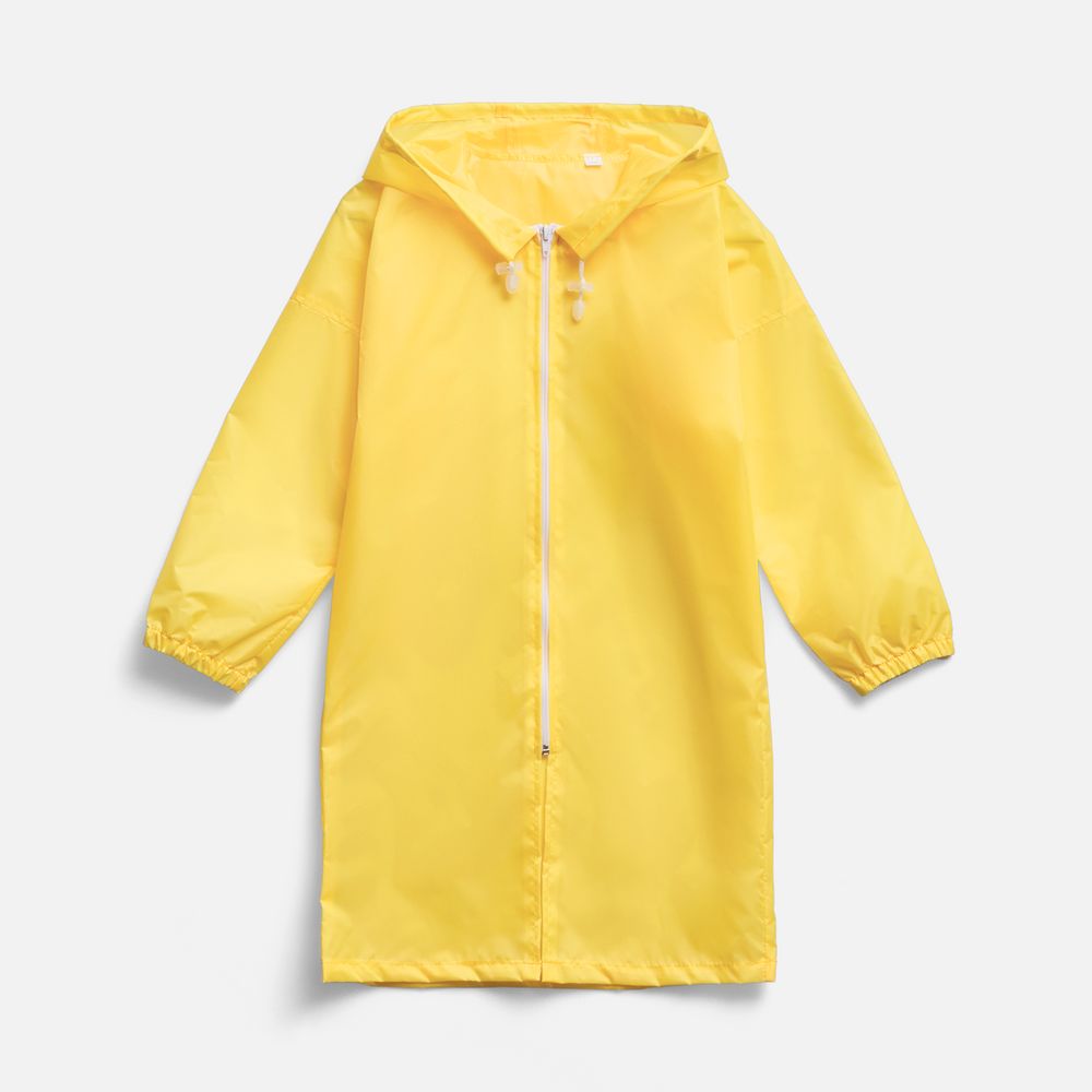 Дождевик детский Rainman Kids, желтый с логотипом