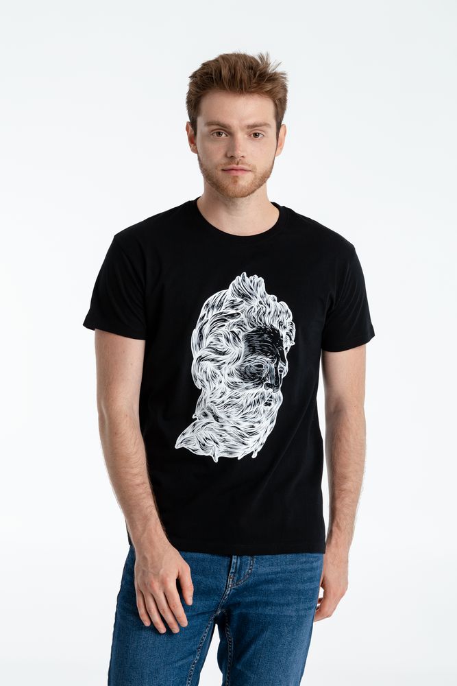 Футболка Tattoo Inverted, черная с логотипом