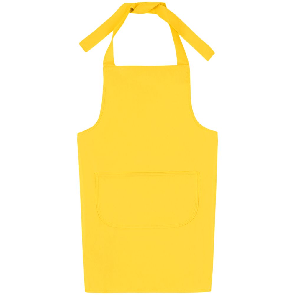 Фартук Neat, желтый с логотипом