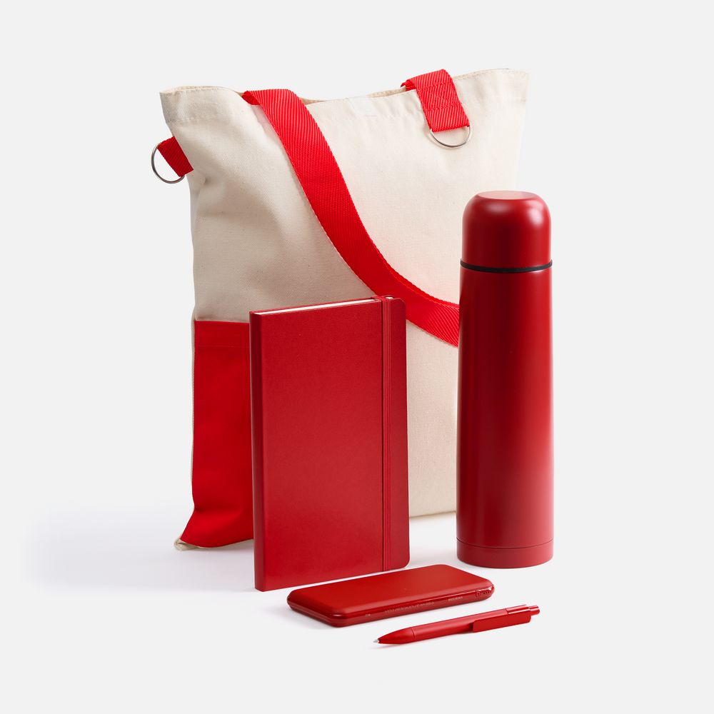 Набор Classic Walk, красный с логотипом